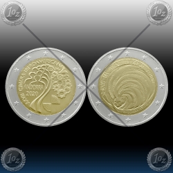 ANDORRA 2 x 2 EURO 2020 (Ibero-American Summit + Female Suffrage) BU